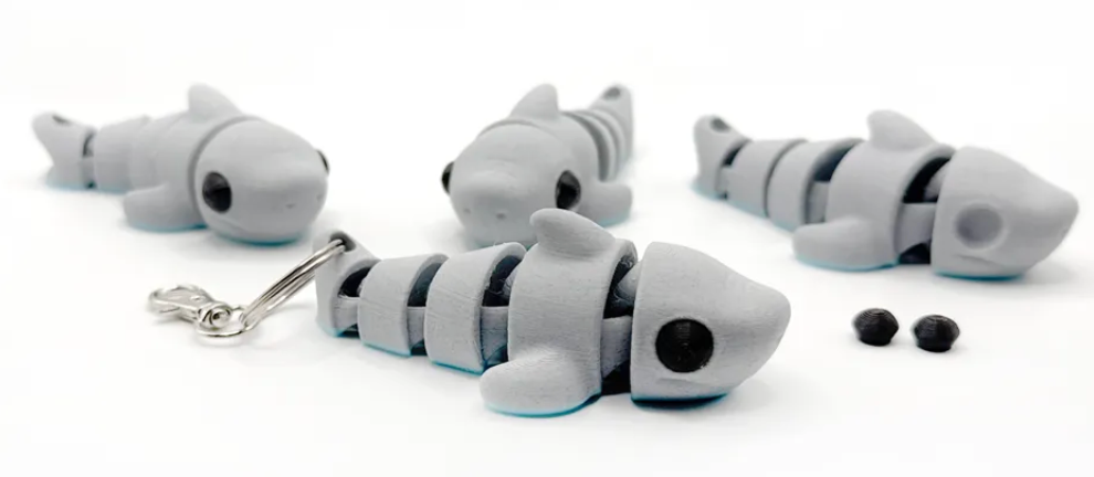 Flexi Shark Charm