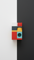 Strata Pen Holder with Layered Design